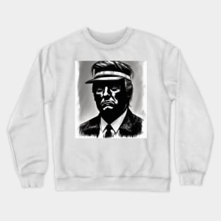 trump mugshot Crewneck Sweatshirt